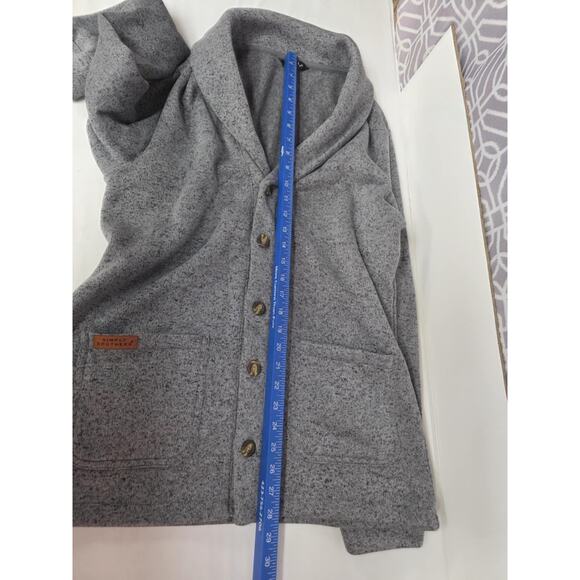 Simply Southern Mercantile Jacket Women's Large Gray - Picture 11 of 12